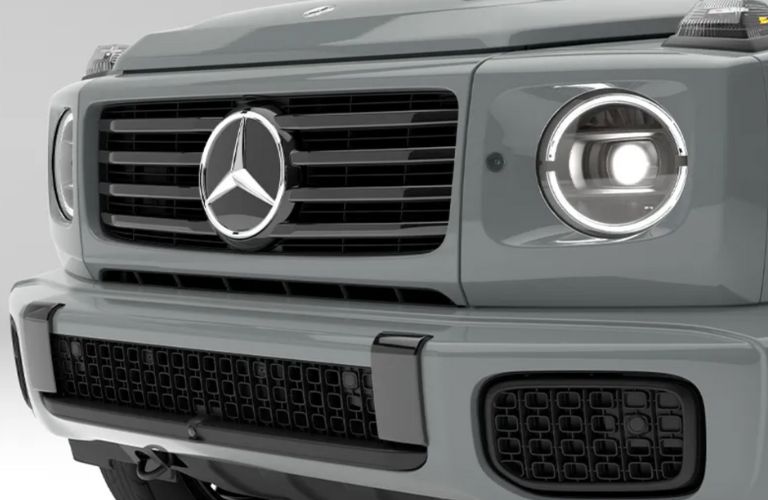 grille close up of the 2025 Mercedes-Benz G 580