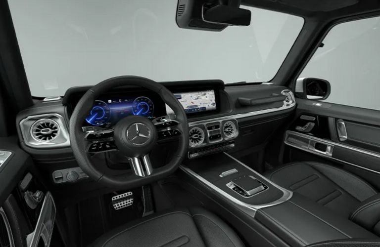 cockpit of the 2025 Mercedes-Benz G 580