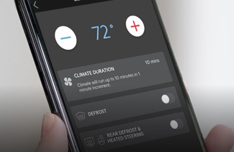 Remote Climate Control in a phone
