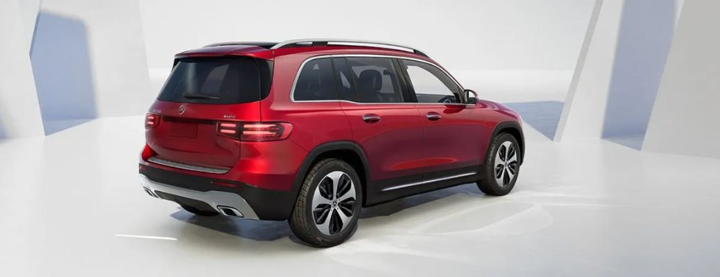 rear and side view of a Mercedes-Benz