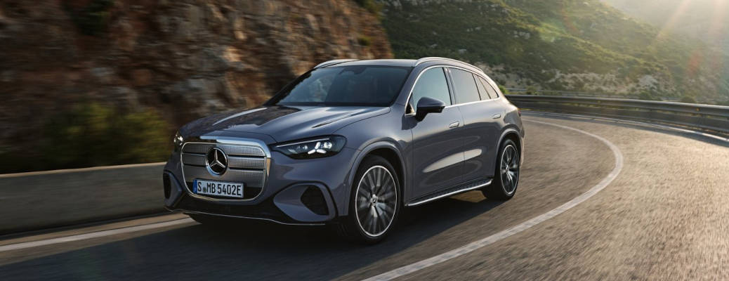 The 2026 Mercedes-Benz GLC-Class on the road