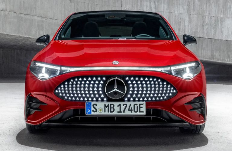 front view of the 2026 Mercedes-Benz CLA EV