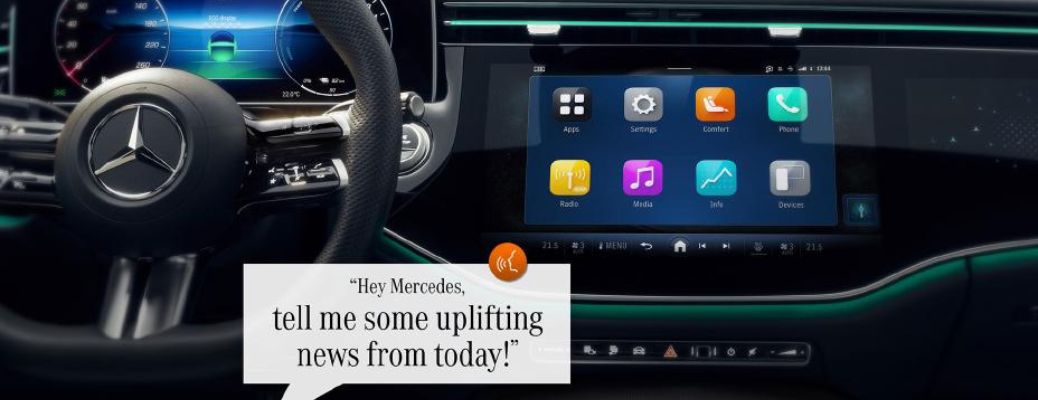 Mercedes-Benz MBUX Voice Control System