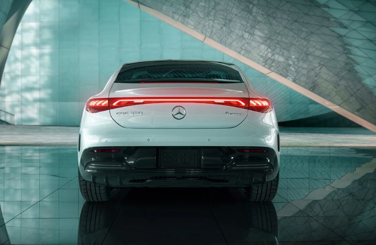rear view of the 2026 Mercedes-Benz EQE 