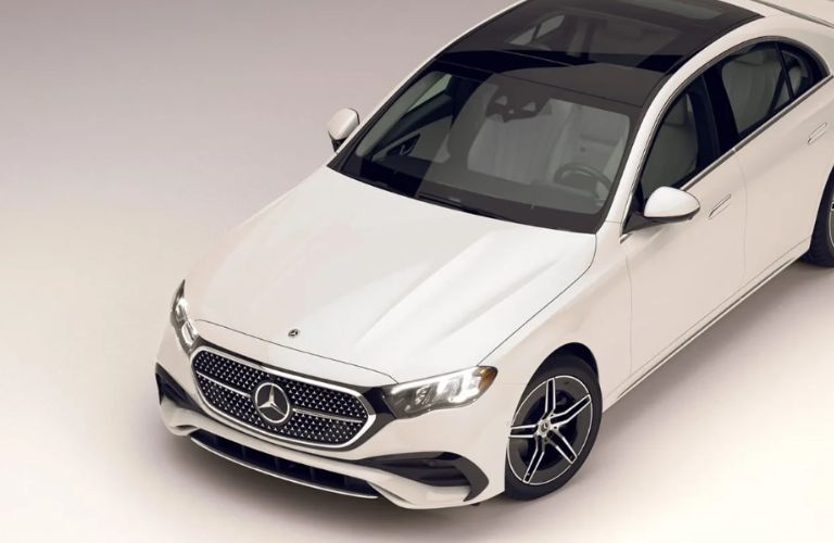 top view of the 2026 E-Class