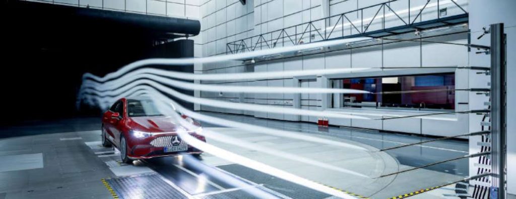 The Mercedes-Benz aerodynamics lab