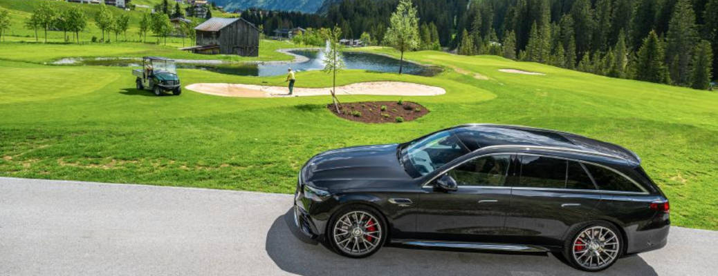 The the 2026 Mercedes- AMG® E 53 HYBRID Wagon