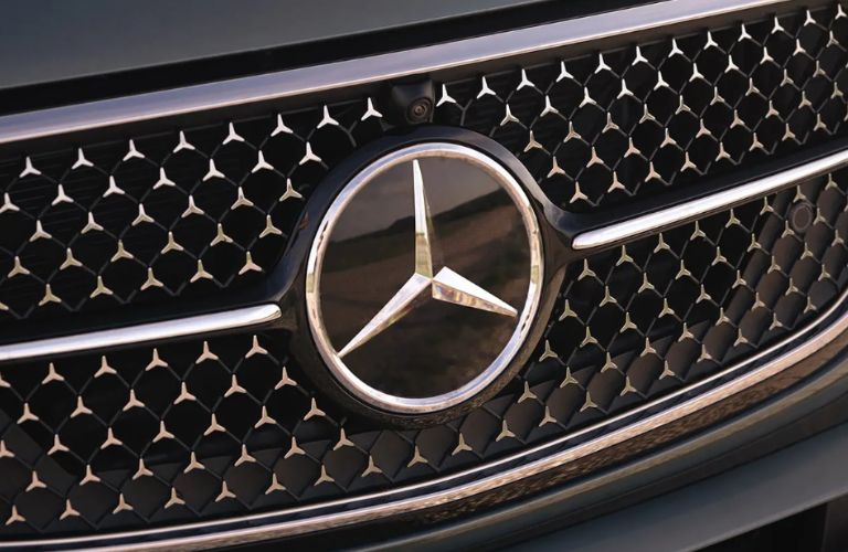 close up of the 2026 Mercedes-Benz E-Class Sedan grille