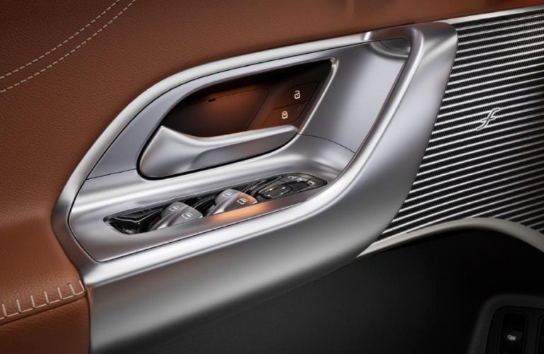 door handle of the new electric GLC SUV