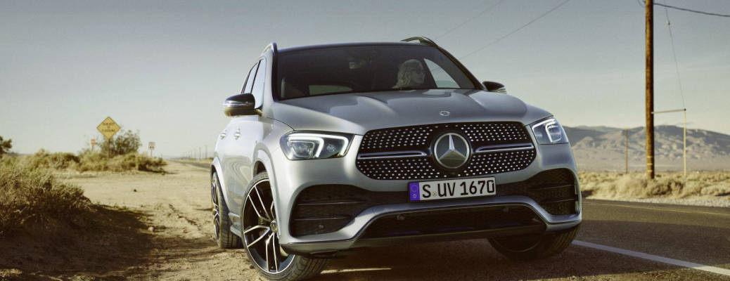 The GLE SUV off-roading