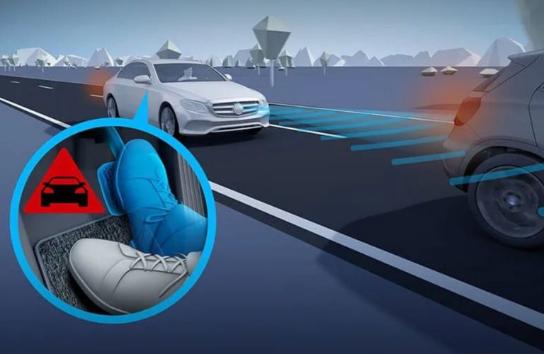Active Brake Assist image depiction