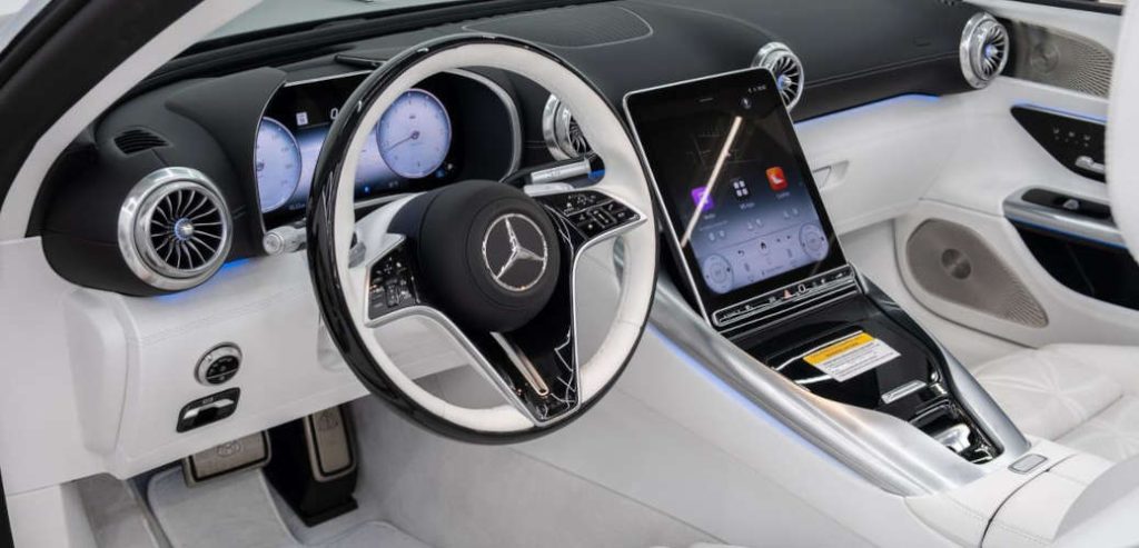 The 2026 Mercedes-Benz SL 680 Maybach Monogram luxury interior