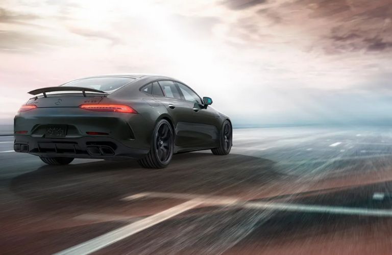 rear view of the 2026 Mercedes-AMG® GT 4-door Coupe