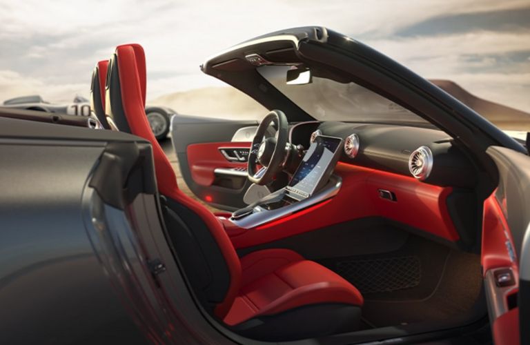 cockpit of the 2026 Mercedes-Benz AMG® SL 43 Roadster