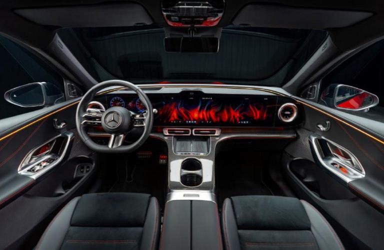 cockpit of the 2026 GLC