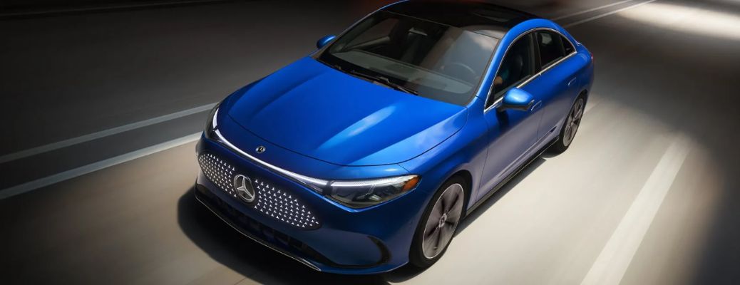 top view of the 2026 Mercedes-Benz CLA Sedan