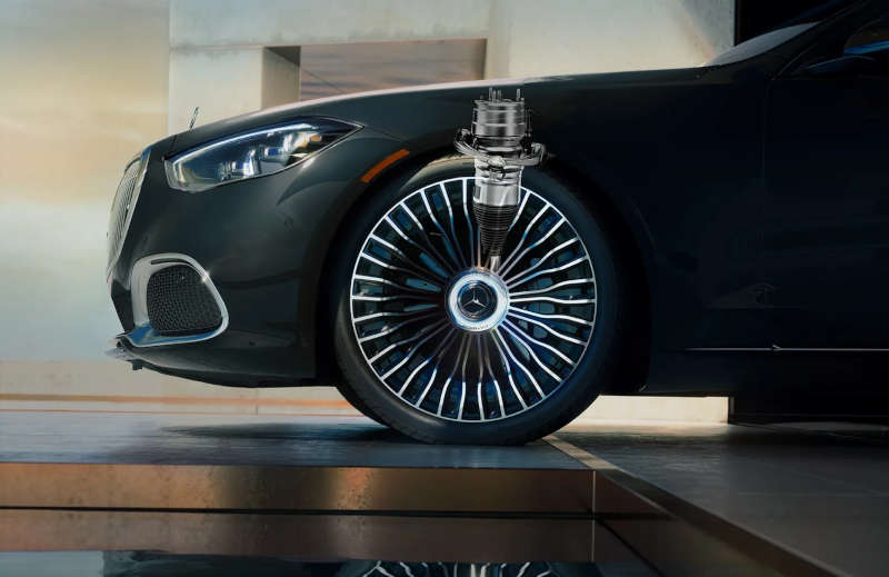 The 2026 Maybach S 680 4MATIC® suspension
