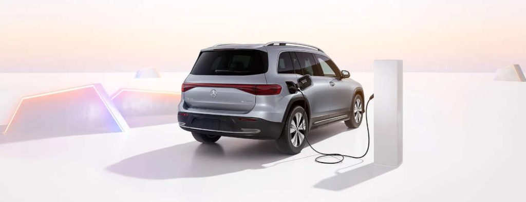 A Mercedes-Benz EV that might qualify for Arizona HOV lane rules