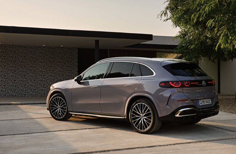 rear and side view of the 2027 Mercedes-Benz GLC Electric