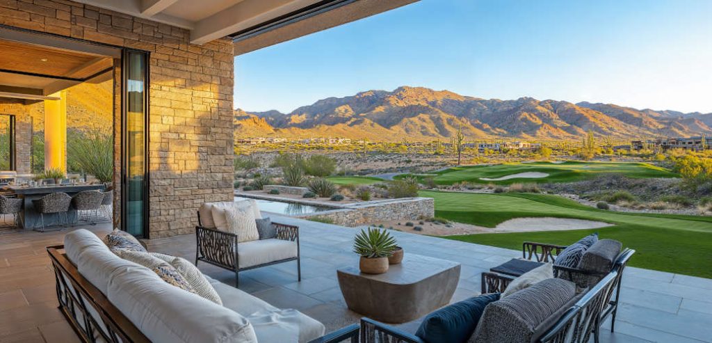 The lodge at one of the top 5 golf courses near Scottsdale