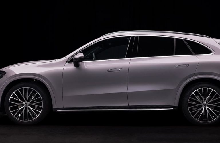 side view of a Mercedes-Benz