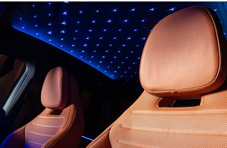 headrest of a Mercedes-Benz