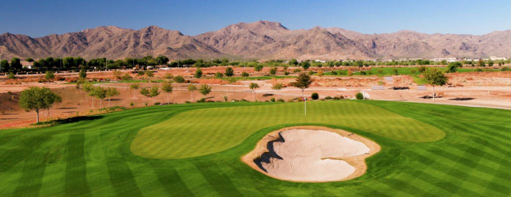 A beautiful golf course near Scottsdale, where seeing a tournament is one of the things to do in Scottsdale in February 2026