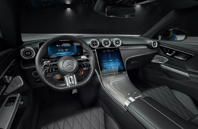dashboard view of the 2026 Mercedes-Benz AMG® CLE 53 Coupe