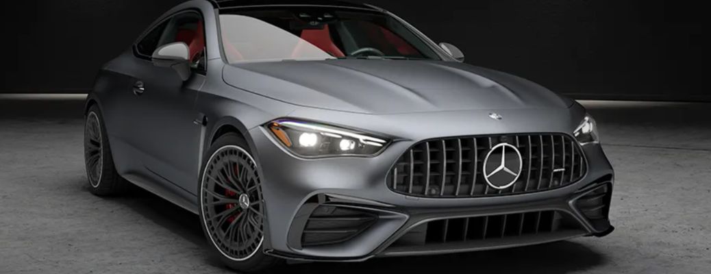 front view of the 2026 Mercedes-Benz AMG® CLE 53 Coupe