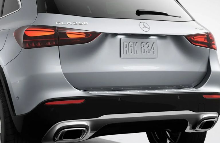 rear view of the 2026 Mercedes-Benz GLA SUV