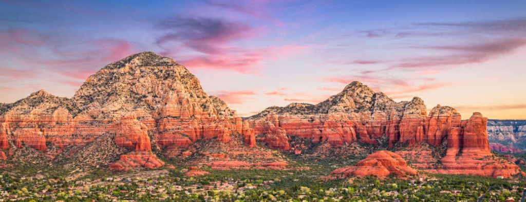Mountains that can be seen when driving from Scottsdale to Sedona