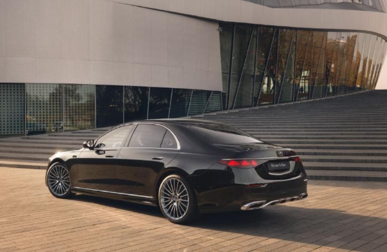 rear and side view of the 2027 Mercedes-Benz S-Class