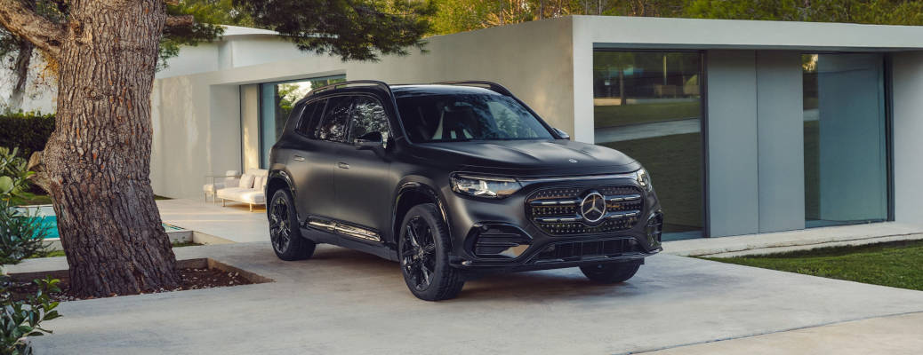 An external view of the 2027 Mercedes-Benz GLB SUV EV