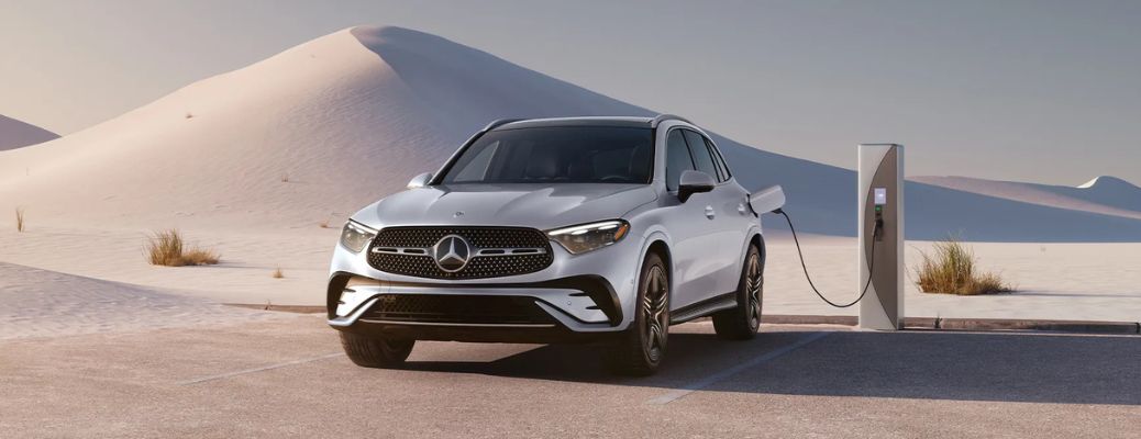 Explore the 2026 Mercedes-Benz GLC 350e 4MATIC® AMG® Line Package Features
