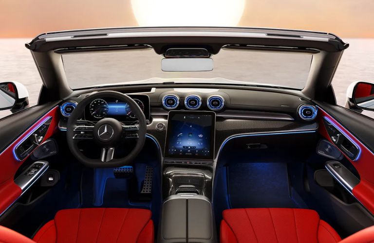 2026 Mercedes-Benz CLE Cabriolet cabin view