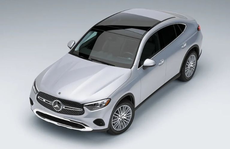 Aerial view of the 2027 Mercedes-Benz GLC Coupe