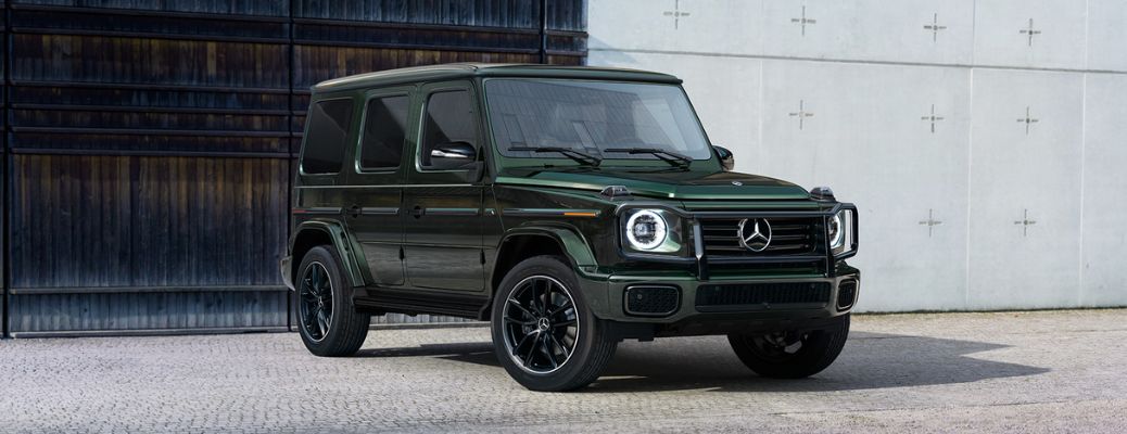 Front-quarter view of the 2026 Mercedes-Benz G-Class