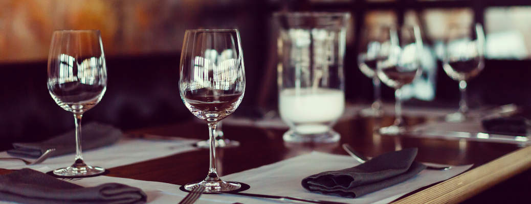 A place setting at a high end restaurant that recently opened in Scottsdale