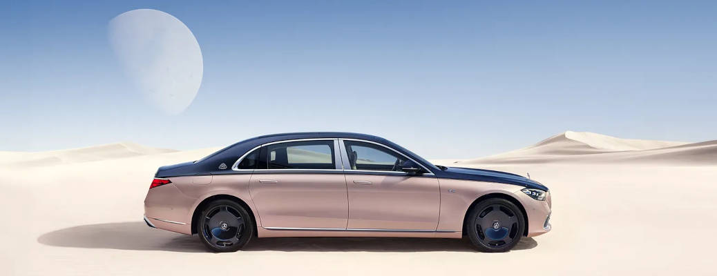 A Mercedes-Maybach S-Class sedan