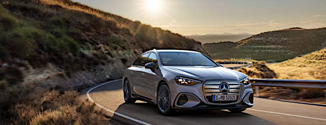 A preview of the exterior looks of the 2027 Mercedes-Benz C-Class EV Sedan