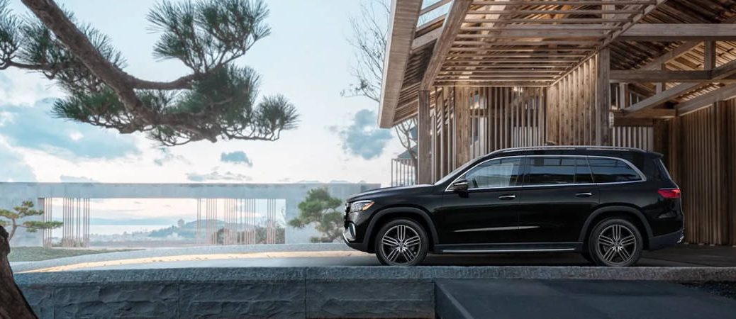A side exterior view of the 2026 Mercedes-Benz GLS SUV