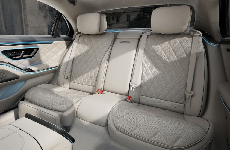 2026 Mercedes-Benz S-Class rear seats