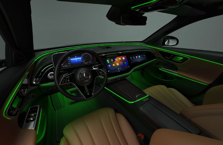 2027 Mercedes-Benz E-Class with 64 colors of ambient lighting