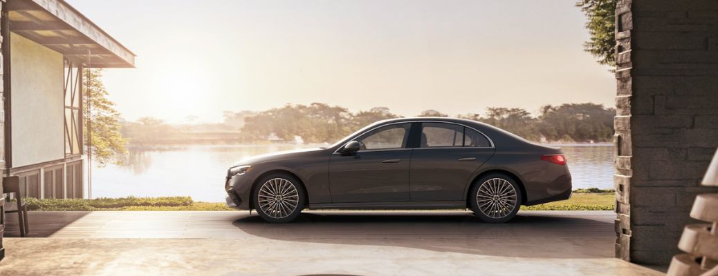 Side view of the 2027 Mercedes-Benz E-Class Gray