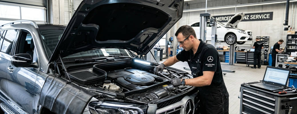 Peak Performance Care: Everything Included in Mercedes-Benz Service A