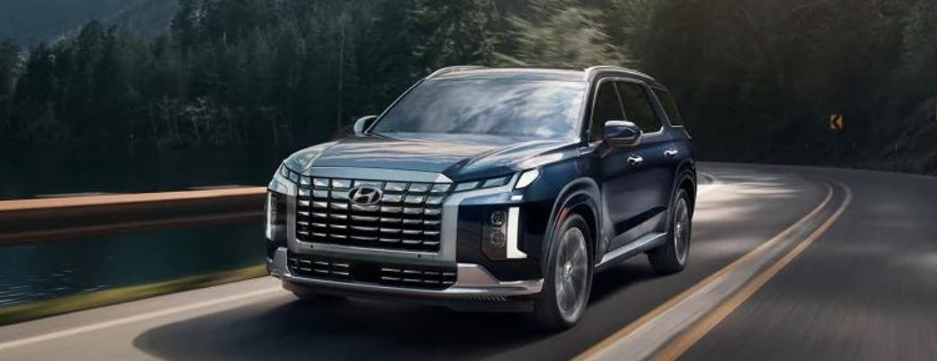 2023 Hyundai Palisade front and side view