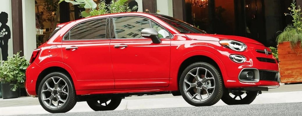 2021 Fiat 500 side view