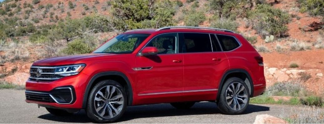 2021 VW Atlas side view