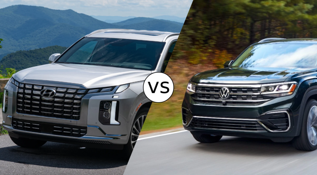The 2023 Volkswagen Atlas vs. The Hyundai Palisade