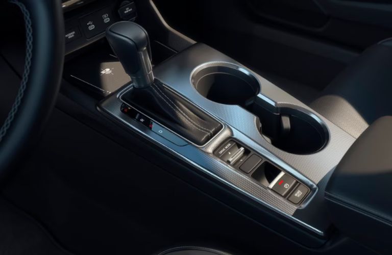 gear selector in the 2026 Honda Civic Sedan Hybrid